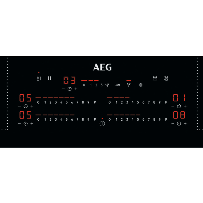 AEG - Induktionshäll med inbyggd fläkt - CCE84751CB